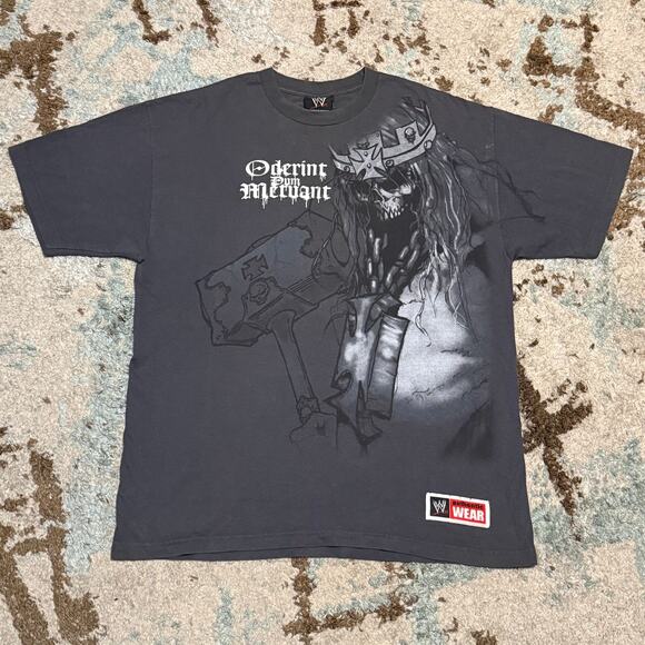 2008 WWE Wrestling Triple H Skull Shirt Size XL - Picture 1 of 9